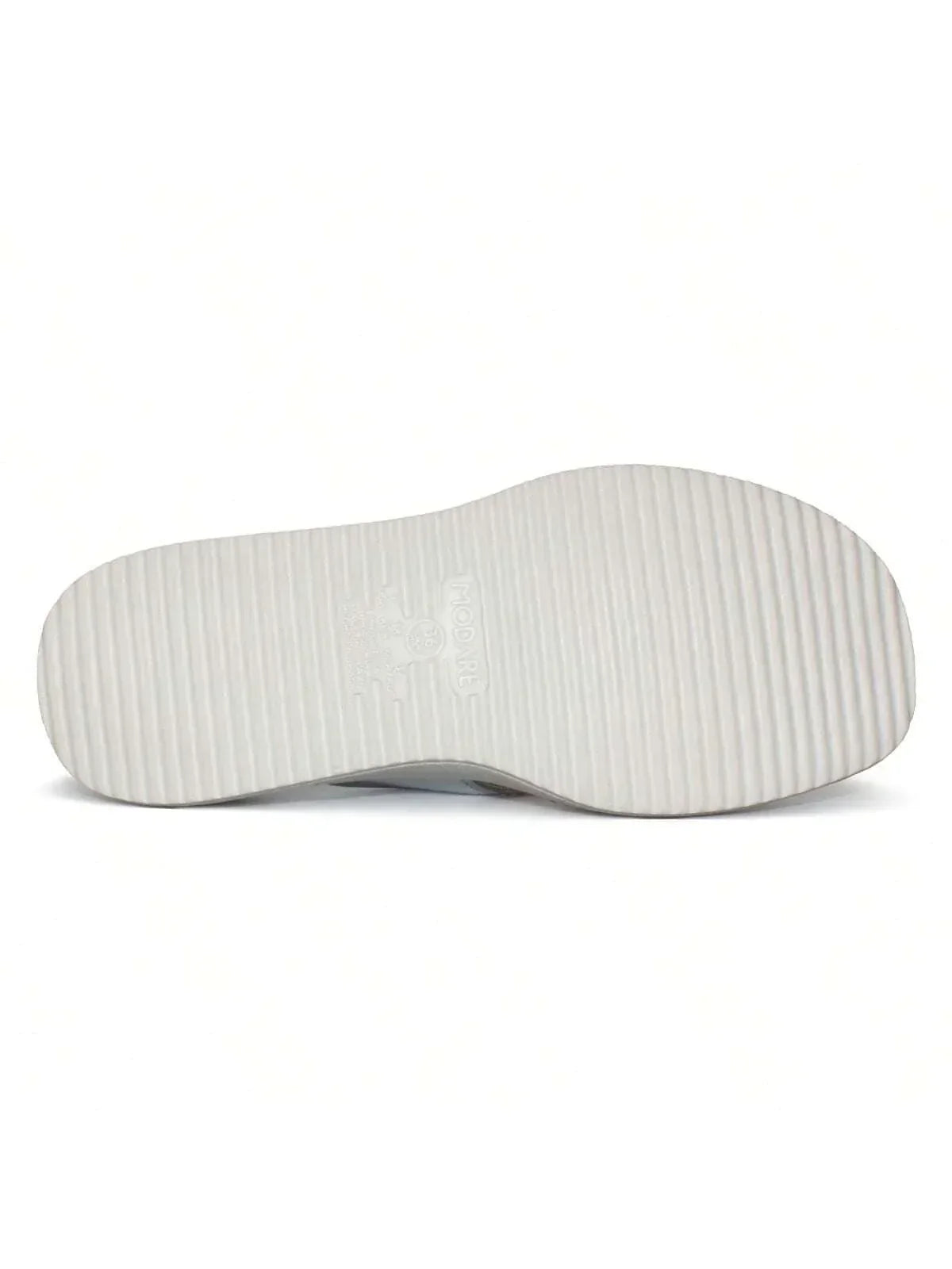 Modare Tamanco Modare Feminino Metalizado Conforto Salto Anabela