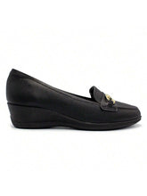 Sapato Modare Feminino Napa Floather Salto Anabela Enfeite