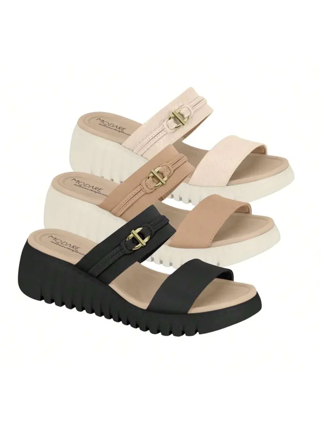 Tamanco Flatform Feminino Modare Ultraconforto