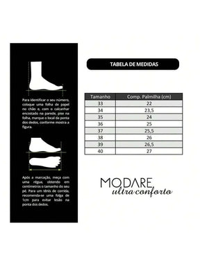 Tênis Modare Feminino Knit Ultraconforto Casual